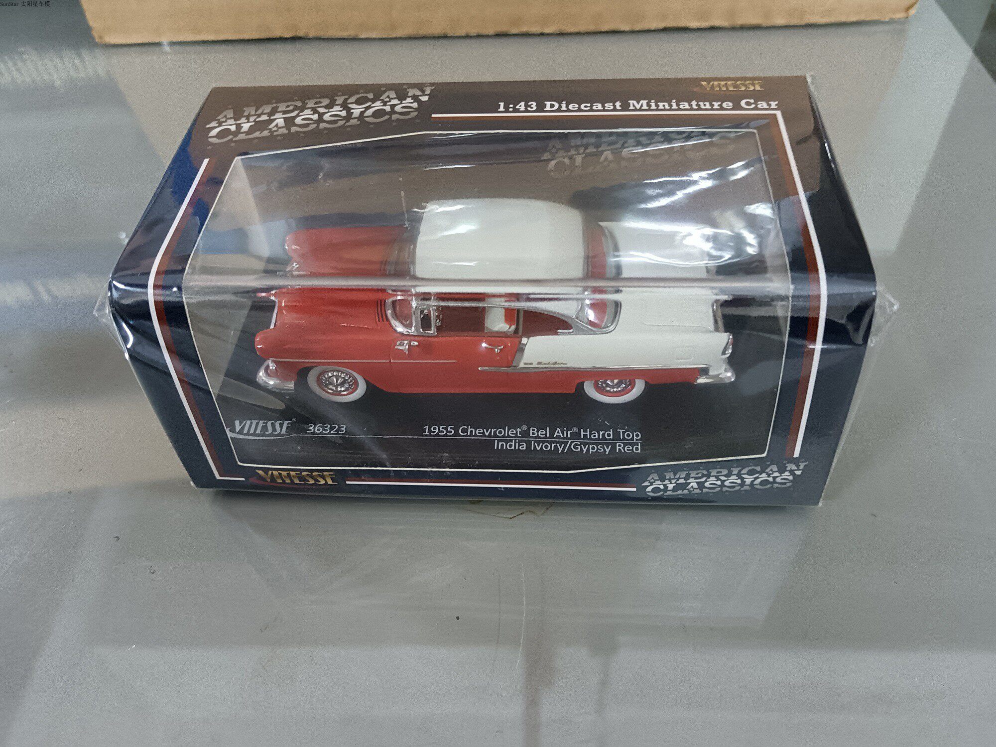 1/43 Vitesse Chevrolet Corvette BelAir 1955 alloy car model | eBay