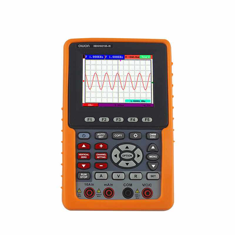 Lilip owon portable handheld digital oscilloscope car repair oscilloscope multimeter 20M60M100M