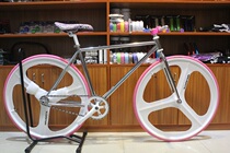 youngbike popular promotion electroplating three knives retro dead flying bicycle pink women dead flying