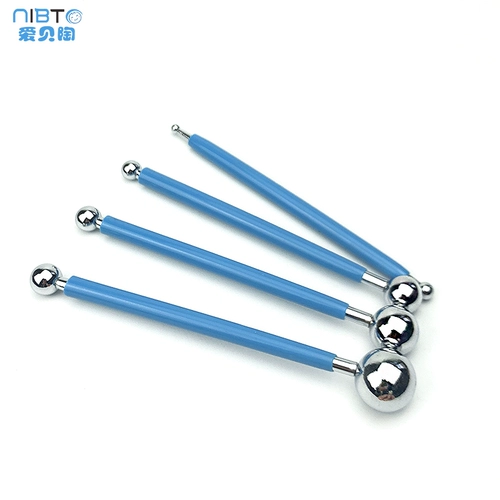 Aibitao ультра-легкая почвенная палочка для таблеток с круглой головкой, твердый набор из четырех предметов, сделай сам, мягкая глина, грязь, давление, глазница, инструмент для осадка, бесплатная доставка