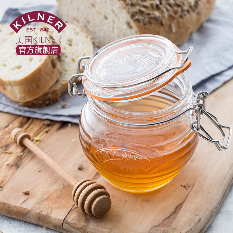 British Kilner Glass Sealed Jar Jam Packed Bottle Han Style Honey Lemon Food Grade Storage Home Lead Free