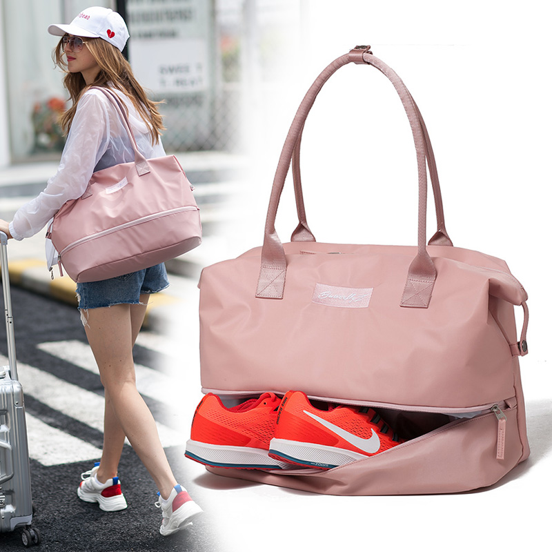 Hand travel bag women's bag Korean version trend short-distance light business travel luggage bag women's large-capacity travel bag