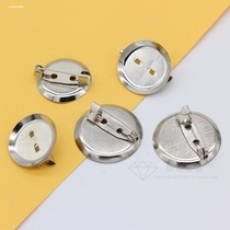 Handmade DIY pressed hair accessories accessories disc brooch dual-purpose hair duckbill corsage special tray