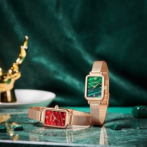 【德国正品】网红学生复古女士手表