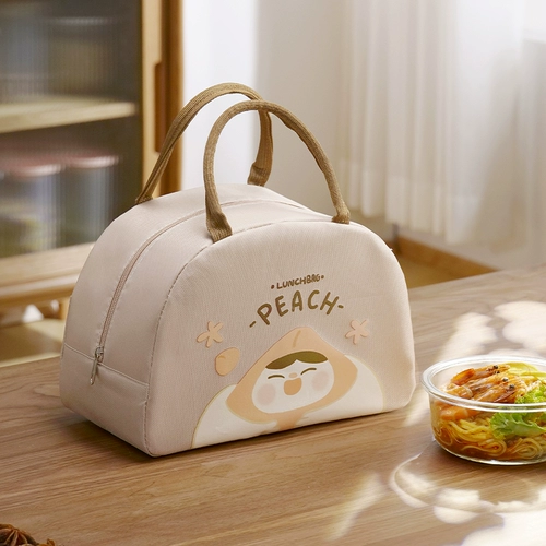 Сумка для ланча, барсетка, небольшая сумка для школьников, термос, увеличенная толщина, сумка для еды