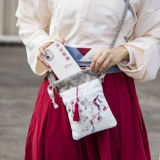 Маленькая сумка для телефона на одно плечо, брендовое ретро универсальное ханьфу