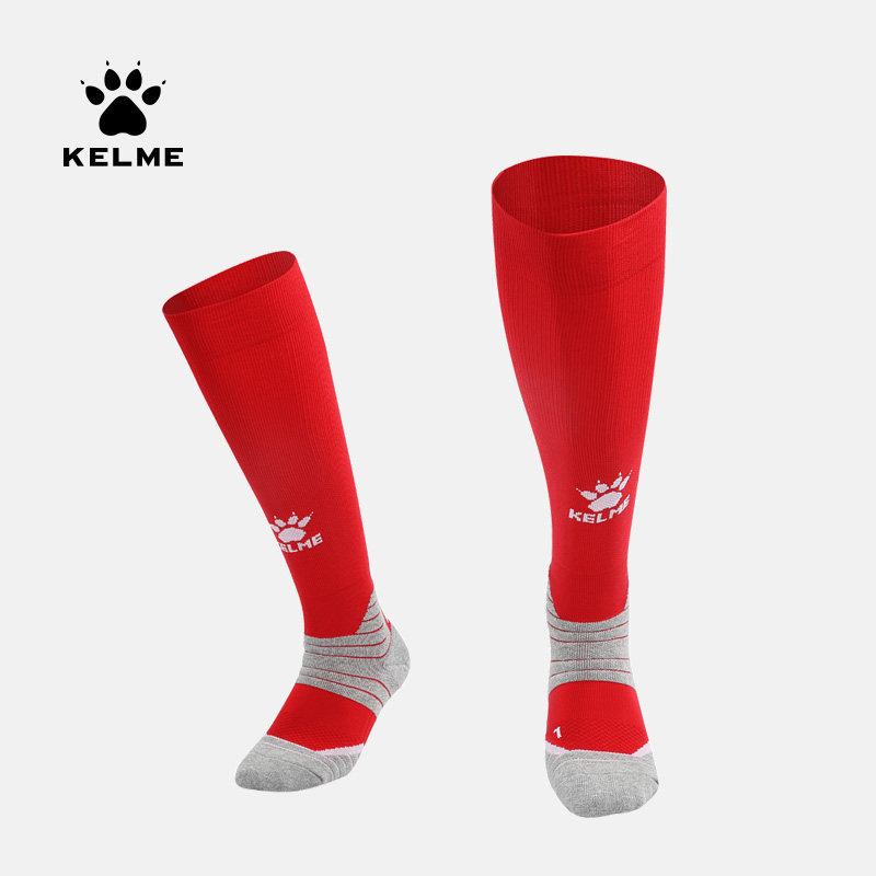 Kelme/Karleme Long Football Socks for Men and Women, Thickened Towel Bottom, Non-Slip Socks for Competition and Training Kelme/Karleme Long Football Socks for Men and Women, Thickened Towel Bottom, Non-Slip Socks for Competition and Training