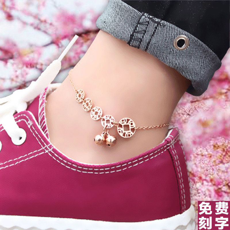 Bracelet de cheville Femme OTHER   en Argenterie - Ref 3104698 Image 4