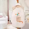 Baby sleeping bag Newborn cotton yarn cloth vest sleeping bag Children's baby thin sleeveless sleeping quilt anti-kick quilt Air conditioning pure