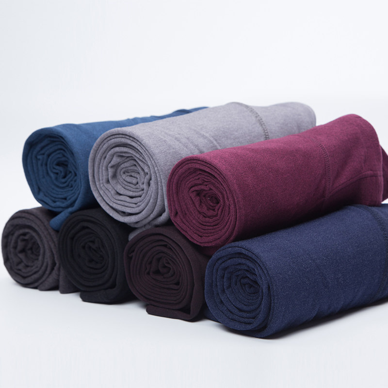 Large size sanitary pants Men's thin section No-scratched inner lap pants Men's sanitary pants Single Piece Warm Pants Men's elastic body Thunderpants winter