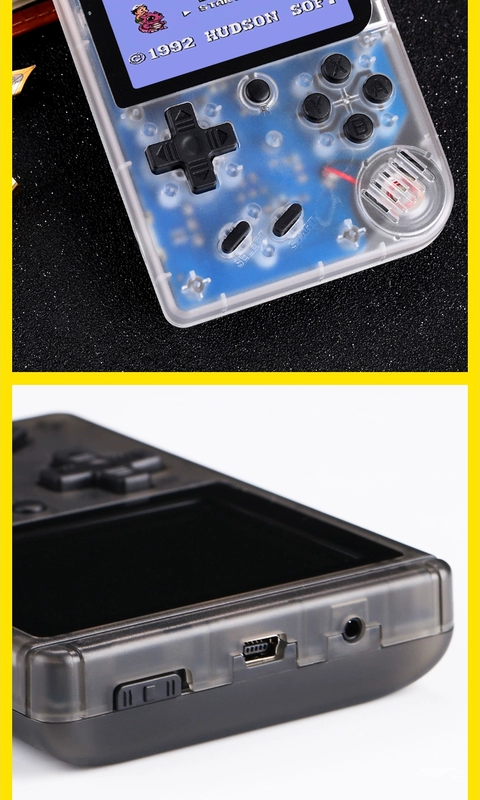 Cool con mini game máy PSP cầm tay hoài cổ fc cầm tay trò chơi máy trẻ em cổ điển Tetris 88FC đôi có thể sạc lại để gửi bạn trai bạn bè vibrato với các món quà đồ chơi máy chơi game cầm tay ngày xưa