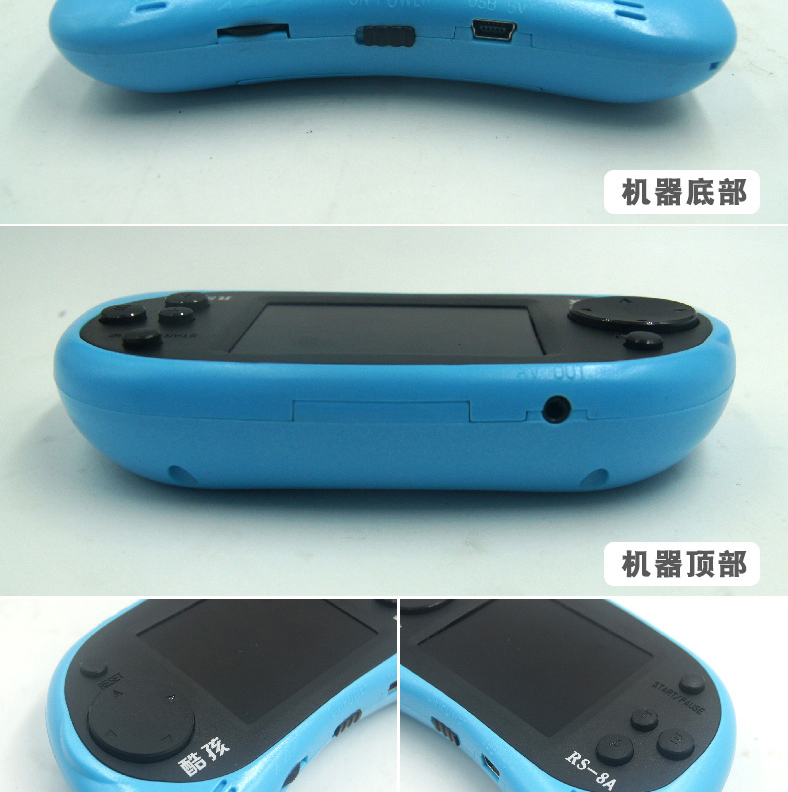 Trẻ em mát mẻ mini FC game console cầm tay trẻ em của câu đố màn hình màu cổ điển hoài cổ sinh viên chơi game console bộ chơi game cầm tay