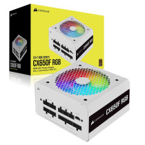 Clearance Corsair CX750F five-year warranty RGB white 80PLUS standard ATX full module power supply