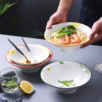 Nordic ceramic rice bowl eating bowl home single Bowl Japanese creative small soup bowl porcelain bowl rice dish set tableware