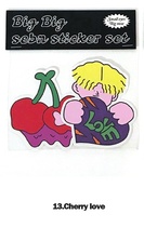 Monthly Stationery Korea Original Jjubang-gu Hand-painted Sticker Handbill Mobile Phone DIY Decoration Ins Hip Hop Wind