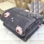 Flannel nệm phần mỏng 1,5m giường nệm nhíp lông cừu ấm áp 1,8m giường 2 mét đôi ký túc xá sinh viên 0,9 giá nệm kim cương