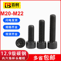 Class 12 9 Hexagon Head Bolt High Strength Full Teeth Longed Hexagon Head Screw M20M22M24