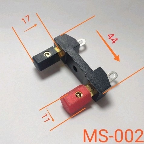 BC terminal, neodymium magnetic horn terminal, one-piece rubber plate, pure copper hexagonal terminal, red and black terminal