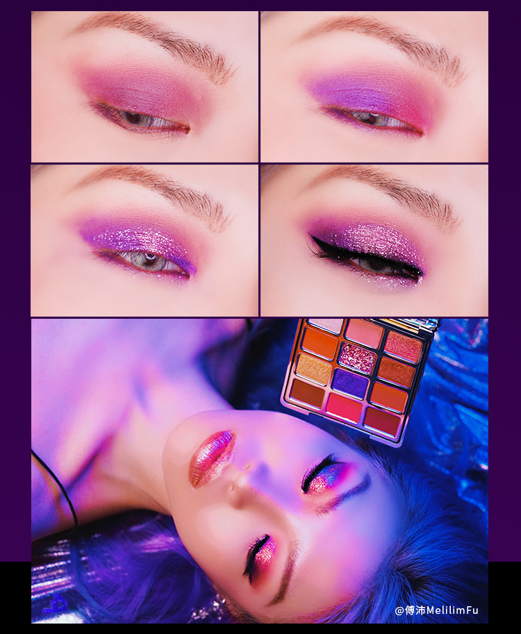 [Cửa hàng chính thức] susisu Suxi Su Liu Shasha bóng cô gái cô gái trong mờ trang điểm khỏa thân sequins etude house phấn mắt