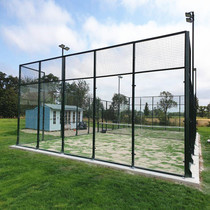 New panoramic panel tennis court one-stop installation and construction board tennis stadium factory direct supply