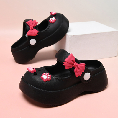 Mary Jane Girls' Sandals, New Summer Style, Princess Girls' Children's Clogs, Girls' Slippers, Stylish and Non-Slip — 4
