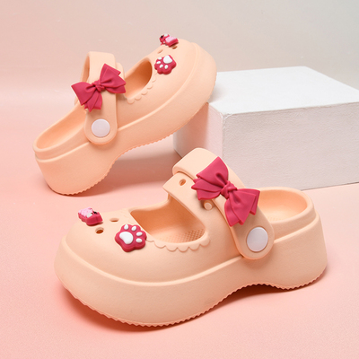 Mary Jane Girls' Sandals, New Summer Style, Princess Girls' Children's Clogs, Girls' Slippers, Stylish and Non-Slip — 2