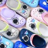 Детские туфли для мальчиков, летние слайдеры, нескользящие пляжные тапочки для выхода на улицу, подходит для подростков