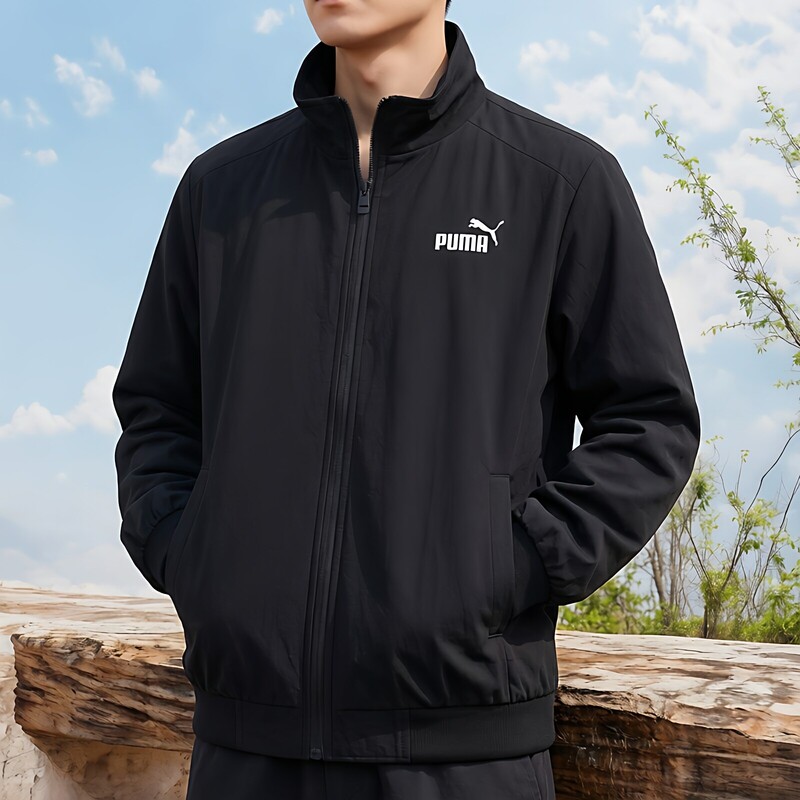 Ole Genuine Products｜Limited Time Discount Jacket, Spring and Autumn Thin Style, Winter Thickened Cotton-Padded Stand Collar Men's Casual Windproof Coat