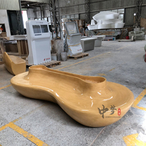 GRP modern minimalist Profiled Seats Commercial Street Mall of Relax Area Flower Pots Custom Fashion House of Foreign Minister