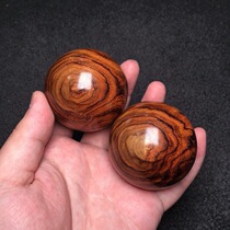 Hainan Yellow Flower Pear Health Care Ball Spider Ghost face X-tatone massage ball fitness ball to play the solid wood to play the ball