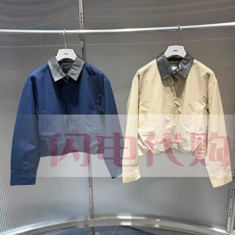 【Lightning Jn】2026 Autumn Authentic Jacket with Turn-Down Collar, Loose Fit 5Q9613040, Tag Price 1795 【Lightning Jn】2026 Autumn Authentic Jacket with Turn-Down Collar, Loose Fit 5Q9613040, Tag Price 1795