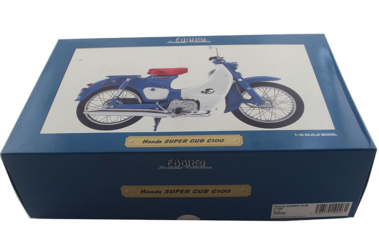 1:10 Nhật Bản ebbro Honda honda super cub c100 mô hình xe máy hợp kim tĩnh đồ chơi con nít