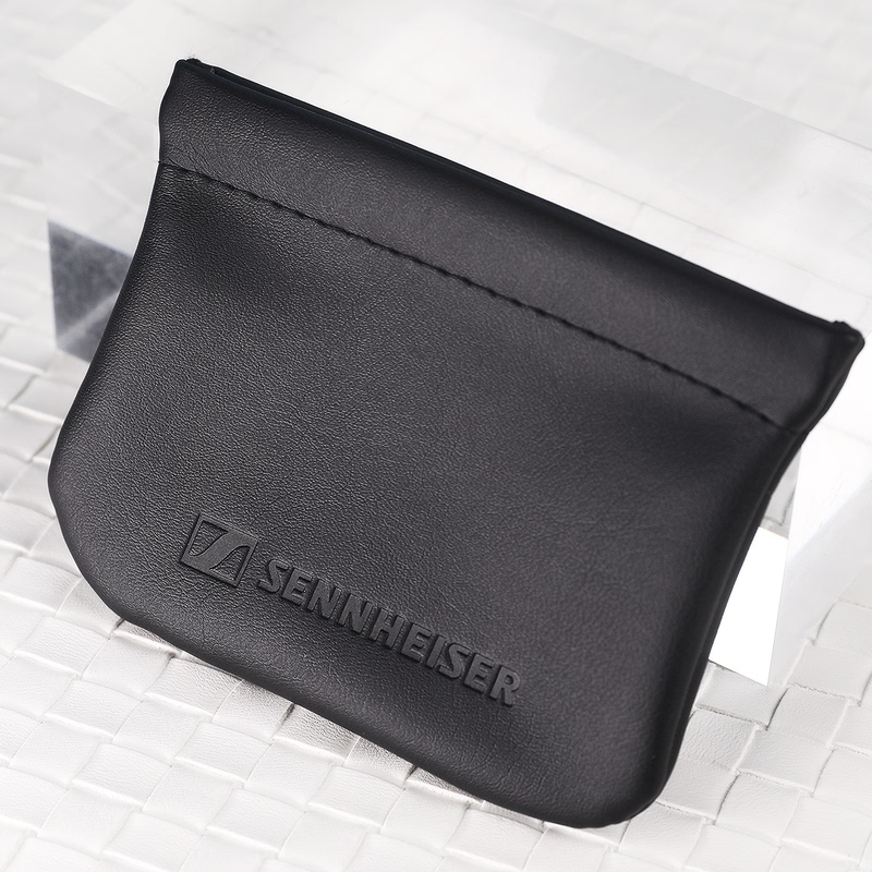 Original Mobile Phone Earphones Mp3 Earphones In-Ear Earphones Sennheiser Earphone Bag Storage Pouch Earbud Storage Box Leather Bag