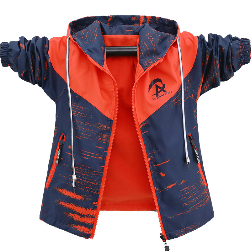 The big child's strike coat 11 1113 brothers junior school boy clothes wear thin - sided 12 - 15 years old