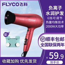 Feike hair dryer Household high power 2000W hot and cold air negative ions do not hurt the hair student folding hair dryer