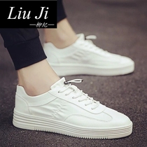 2021 new summer mens shoes white shoes Korean breathable board shoes mens casual white shoes canvas tide shoes