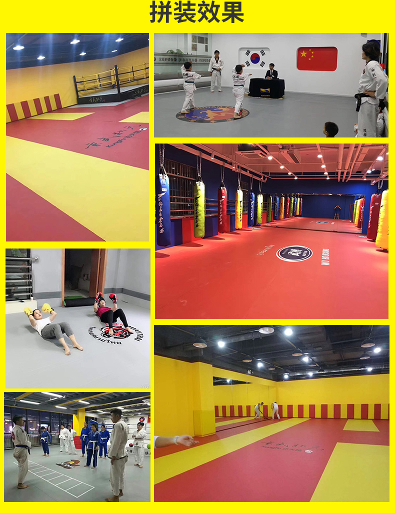 Sanda Fighting mat roll dance đấu vật Jiu Jitsu Taekwondo mat võ thuật chiến đấu lĩnh vực tập luyện thể hình judo mat bao cát đấm