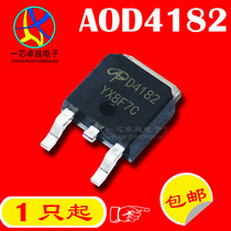 AOD4182 N-CHANNEL field effect MOS TRANSISTOR 53A 80V patch TO252 D4182