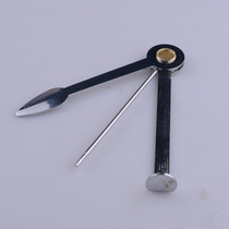 Cigarette knife needle rod pipe accessories three-in-one three-function maintenance and cleaning tool portable scraper foldable