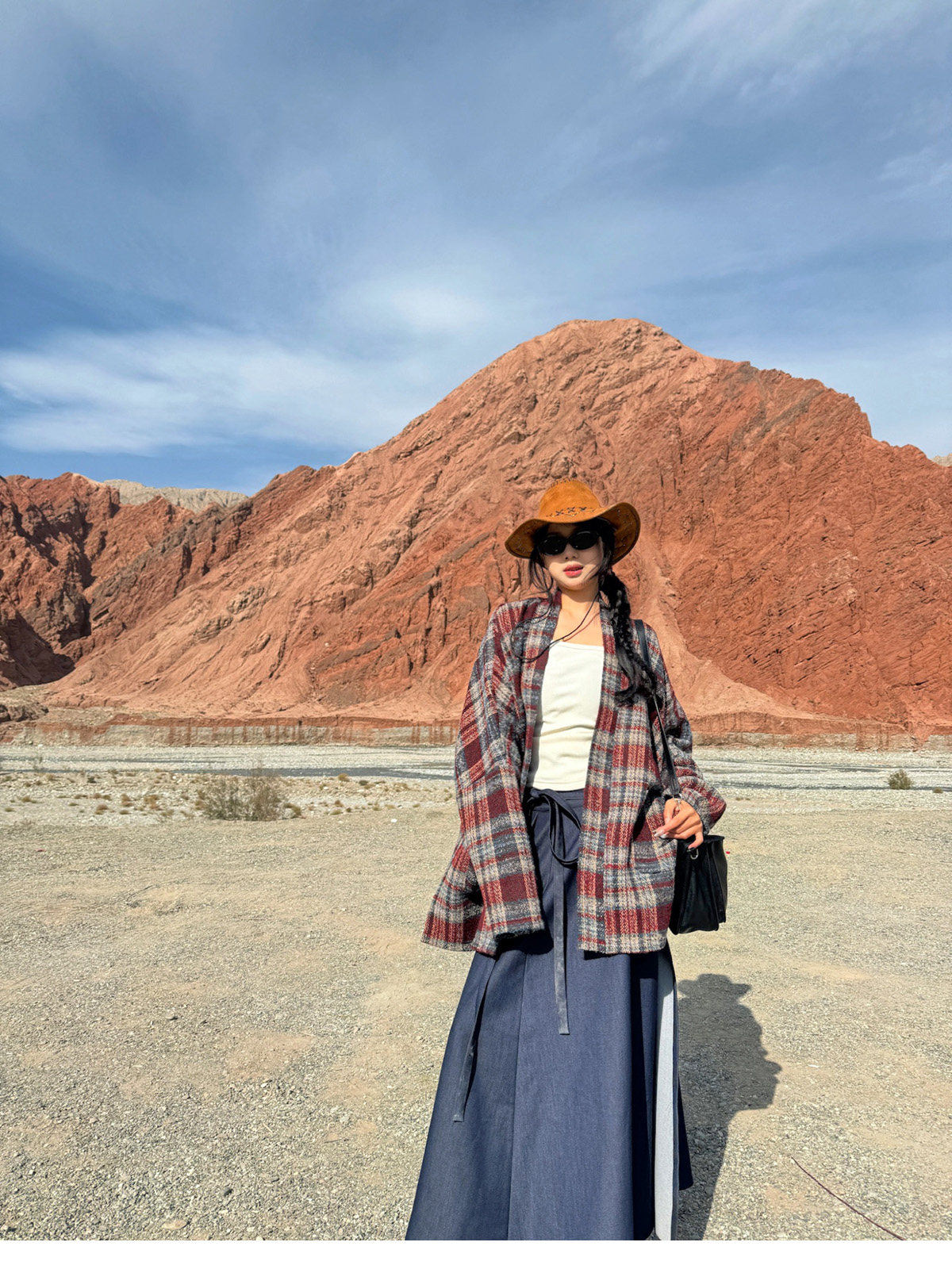 китайский костюм 梦唐记时光线条大码汉服胖mm改良高端加肥加大秋冬飞机袖八破裙