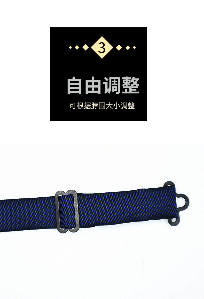 бабочка 伴郎西装黑领结男新郎婚礼酒红色蝴蝶节英伦个性时尚正装高档领花 Pobk