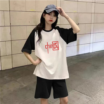 2024 new summer two-piece student tops