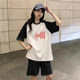 2024 new summer two-piece student tops