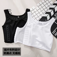 Mùa hè corset đồ lót nữ les đẹp trai t trung tính chống sốc corset thoáng khí siêu mỏng kích thước lớn vest thể thao quấn ngực áo lót siêu mỏng