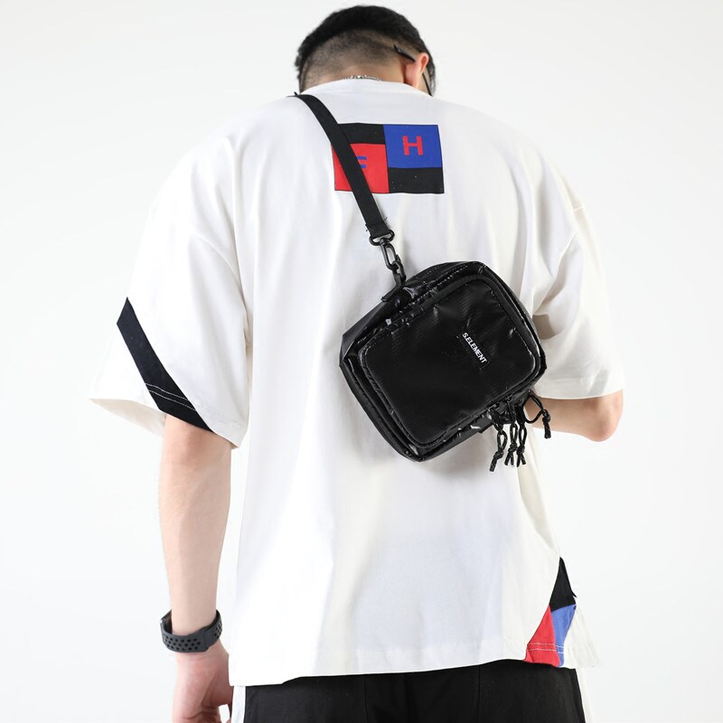 European and American style Messenger Small Bag Street Trend Mini Shoulder Bag Small Satchel Bag Men and Women Hanging Bag Chest Bag Clutch