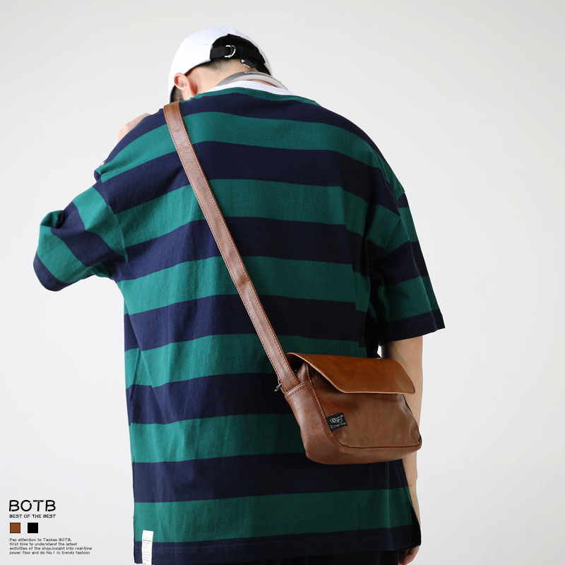 European and American wind portable mini small packet PU imitation leather diagonal satchel day series retro pure hand grab bag Chauman mobile phone bag