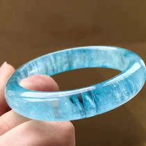 Jingcheng No.1 natural sea blue Bao bracelet womens crystal jewelry to send friends birthday gifts