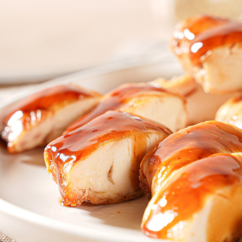 鲨鱼菲特 小轻担 即食嫩烤鸡胸 50g*7件 天猫优惠券折后￥15.9包邮 奥尔良味、原味、黑椒味可选