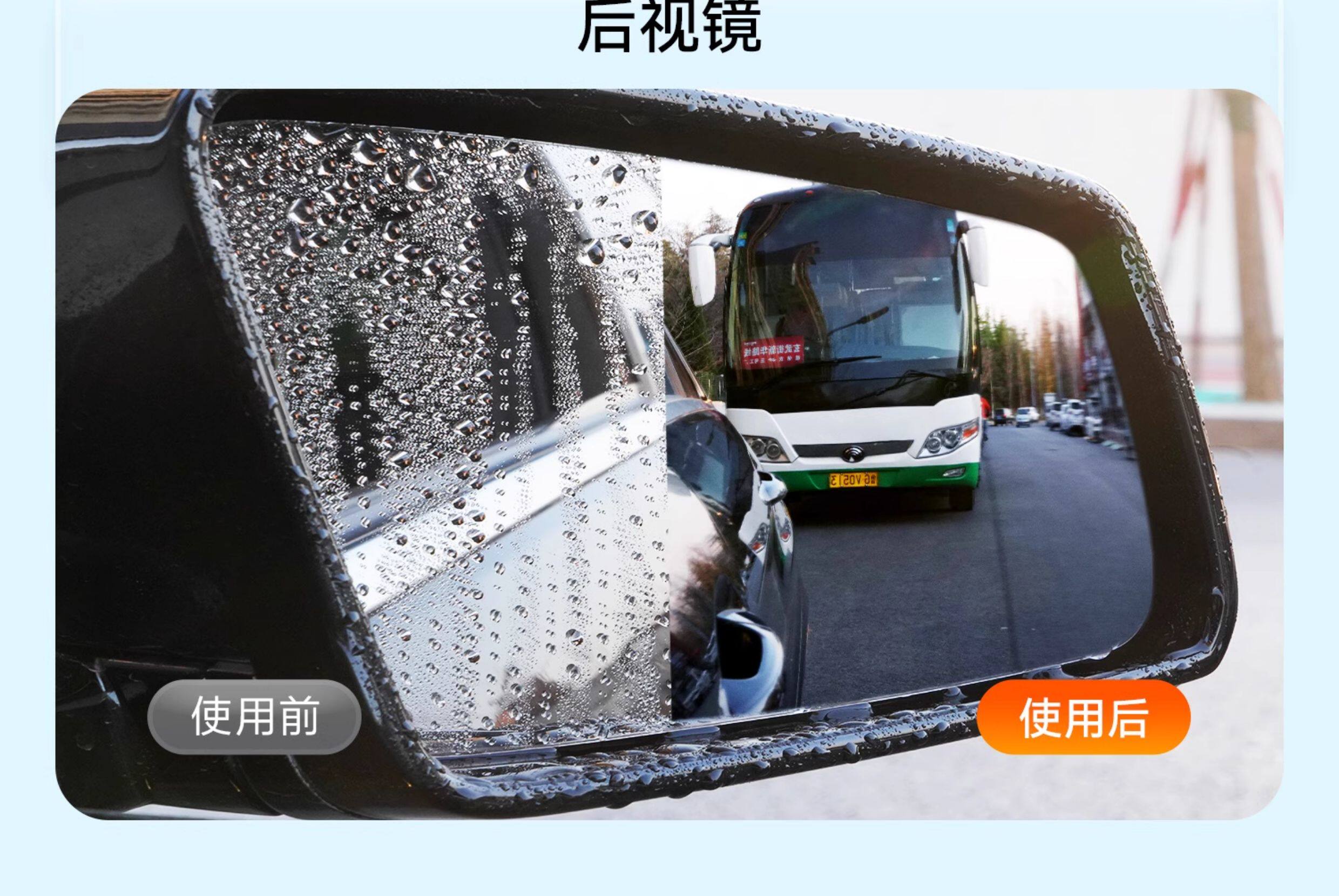 Anti-Freeze Car Glass Water, Anti-Rain Spray, Anti-Fog Agent, Long-Lasting Anti-Freeze and Defogging Magic for Car Windows, Large Capacity