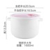 hộp cơm tự nấu Gốm mới dập nổi bát mới ba mảnh dung tích lớn lò vi sóng ăn trưa hộp thực phẩm niêm phong bể chứa - Hộp cơm điện sưởi ấm hộp đựng cơm cắm điện lock&lock Hộp cơm điện sưởi ấm